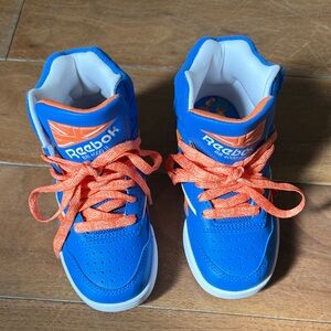 Blippi x Reebok Kids Vibrant Blue and Orange Sneakers